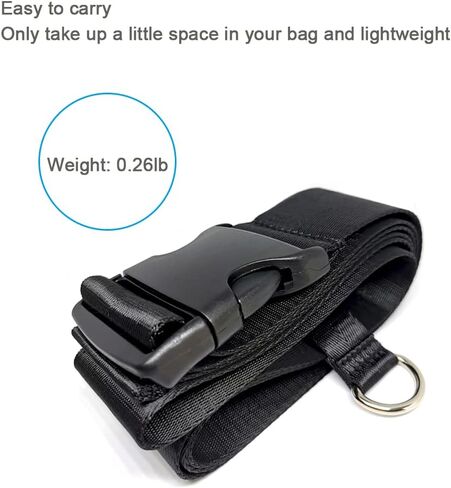 Car Seat Travel Belt, Adjustable Car Seat Travel Strap, Car Seat Luggage Strap for Transport Kid Car Seat (Orange) in Saudi Arabia