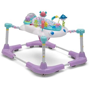 Delta Children Learn2Walk Balancer Baby Walker, Blue Ocean Adventure