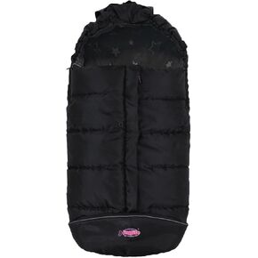 German Designed Universal Stroller Bunting Bag, 5 Way Zippers Style for Baby Easy in & Out of Water Repellent Stroller Blanket, Height/Temperature Adjustable Anti-Kick Stroller Winter Sleeping Bag in Saudi Arabia