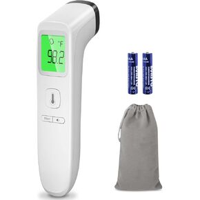ميزان حرارة الجبين للبالغين والأطفال، ميزان حرارة بالأشعة تحت الحمراء غير ملامس، ميزان حرارة دقيق فوري للأطفال مع إنذار للحمى، وضع صامت، ميزان حرارة رقمي لجميع أفراد الأسرة، الأشياء in Kuwait
