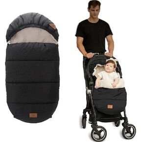 LAT Baby Warm Bunting Bag Universal,Stroller Sleeping Bag Cold Weather,Waterproof Toddler Footmuff in Kuwait