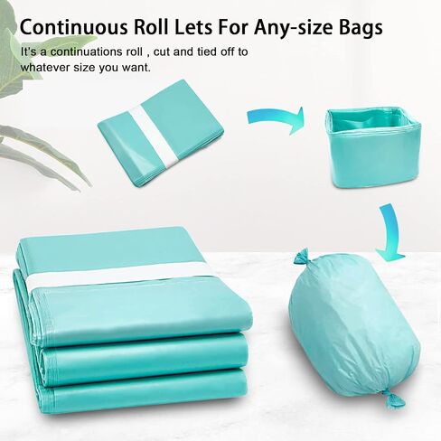 6 Pack of Diaper Disposal Liners Compatible with Janibell Brand Akord, 280 Slim Model Adult Refills, Continuous Liner System Eliminates Waste in Saudi Arabia