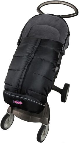 German Designed Universal Stroller Bunting Bag, 5 Way Zippers Style for Baby Easy in & Out of Water Repellent Stroller Blanket, Height/Temperature Adjustable Anti-Kick Stroller Winter Sleeping Bag in Kuwait