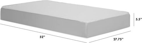 DaVinci Deluxe Coil Dual-sided Crib & Toddler Mattress, Extra firm, Waterproof, Greenguard Gold Certified in Saudi Arabia