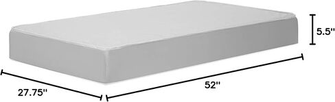 DaVinci Deluxe Coil Dual-sided Crib & Toddler Mattress, Extra firm, Waterproof, Greenguard Gold Certified in Saudi Arabia