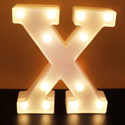 LED Ampersand Symbol Marquee Letter Lights Alphabet Light Up Sign, AUSAYE Night Light For Home Party Wedding Bar Christmas Decoration & in Saudi Arabia