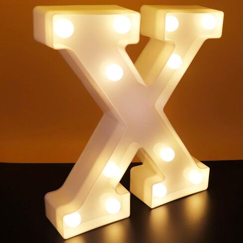LED Ampersand Symbol Marquee Letter Lights Alphabet Light Up Sign, AUSAYE Night Light For Home Party Wedding Bar Christmas Decoration & in Saudi Arabia
