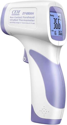 CEM DT-8806H, thermometer for forehead,No-Touch Forehead Thermometer for Adults and Kids,FDA CE ,Large LED Display and Gentle Vibration Alert in Saudi Arabia
