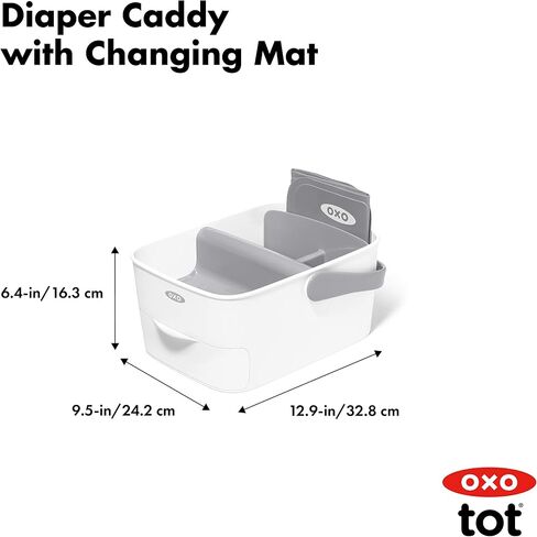 OXO Tot Diaper Caddy with Changing Mat in Saudi Arabia