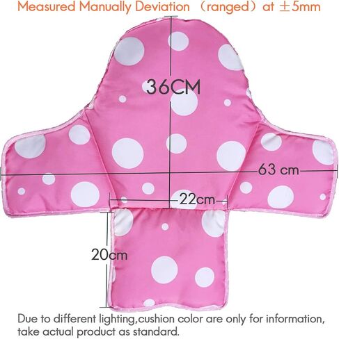 Highchair Cushion for IKEA Antilop Highchair, New Version Baby Highchair Seat Covers, More Thick, Washable Foldable, Child Chair Insert Mat Padding (Blue) in Saudi Arabia