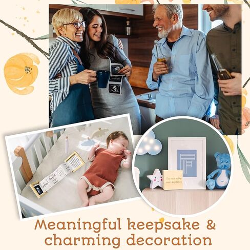 97 Decor Grandparents Baby Announcement Gifts - Pregnancy Announcement for Grandparents - Pregnancy Reveal Grandparents Ideas, New Baby Announcement Surprise, Sonogram Picture Wooden Keepsake Box Gift in Saudi Arabia