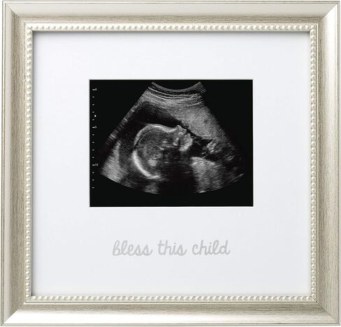 إطار تذكاري من ليل بيتش يبارك هذا الطفل، هدايا مدروسة، هدية للآباء الجدد، أو إضافة إلى سجل الأطفال، فضي in Kuwait