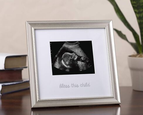إطار تذكاري من ليل بيتش يبارك هذا الطفل، هدايا مدروسة، هدية للآباء الجدد، أو إضافة إلى سجل الأطفال، فضي in Kuwait