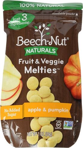 Beech-Nut Melties Apple & Pumpkin Fruit/Veggie, 0.11857142857142856 Oz in Saudi Arabia