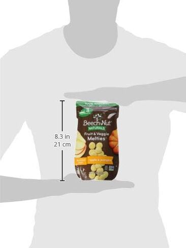 Beech-Nut Melties Apple & Pumpkin Fruit/Veggie, 0.11857142857142856 Oz in Saudi Arabia