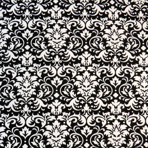 SheetWorld 100% Cotton Percale Extra Deep Fitted Portable Mini Crib Sheet 24 x 38 x 5.5, White Damask, Made in USA in Kuwait