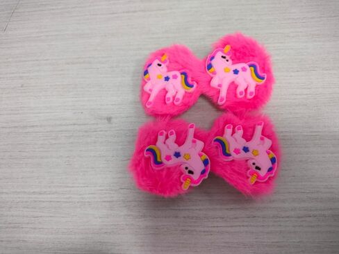Hair Clips For Wedding Hair Clips For Baby Girls Infant Hair Accessories For Kids, PINK in Saudi Arabia