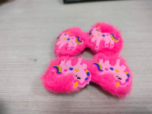 Hair Clips For Wedding Hair Clips For Baby Girls Infant Hair Accessories For Kids, PINK in Saudi Arabia