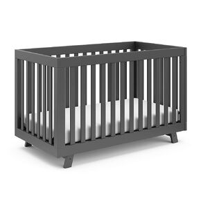 Storkcraft Beckett 3-in-1 Convertible Crib (Natural with White Slats) – Converts from Baby Crib to Toddler Bed and Daybed, Fits Standard Full-Size Crib Mattress, Adjustable Mattress Support Base in Kuwait