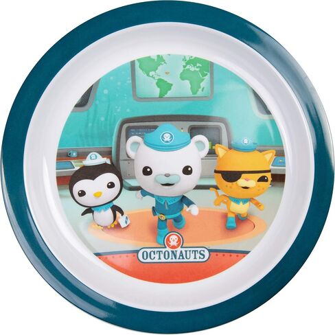 Octonauts 5 Pc Mealtime Feeding Set for Kids and Toddlers - Includes Plate, Bowl, Cup, Fork and Spoon Utensil Flatware - Durable, Dishwasher Safe, BPA Free in Kuwait