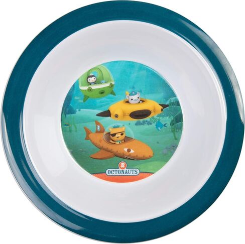 Octonauts 5 Pc Mealtime Feeding Set for Kids and Toddlers - Includes Plate, Bowl, Cup, Fork and Spoon Utensil Flatware - Durable, Dishwasher Safe, BPA Free in Kuwait