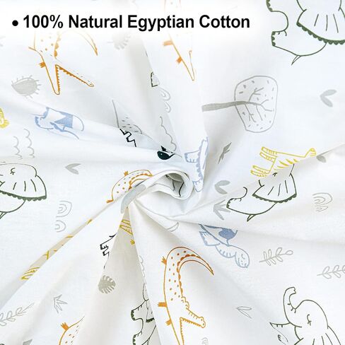 PHF 100% Cotton Bassinet Sheets 2 Pack, Soft Breathable Comfortable Cradle for Baby Boys Girls, Premium Fits Various Mattress Pad, Woodland Animals in Saudi Arabia