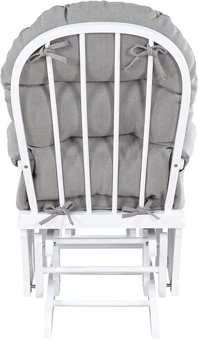 Suite Bebe Madison Glider & Ottoman, White/Oyster in Kuwait