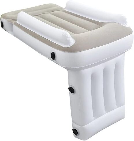 سرير طائرة قابل للنفخ للاطفال والرضع والرضع - سرير سفر للاطفال الصغار مع مضخة يدوية من اي سي اتش زد اي دي in Kuwait