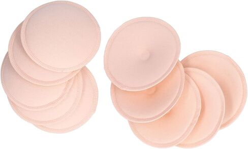 10pcs Breast Pads Washable Reusable Breathable Soft Cotton Prevent Leaks Breastfeeding Nursing Pad for Maternity Breast Feeding Perfect Shower Gift in Kuwait
