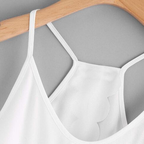 YOMXL Crop Top for Women,Summer Casual Racerback Tank Top Solid Color Sling Camis Vest Camisole Sleeveless Tops White in Saudi Arabia