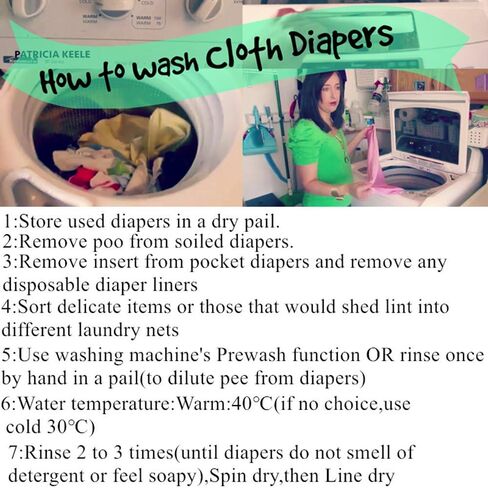 simfamily One Size Fit All Baby Reusable Waterproof Diaper Nappy Cover Double Gussets in Kuwait