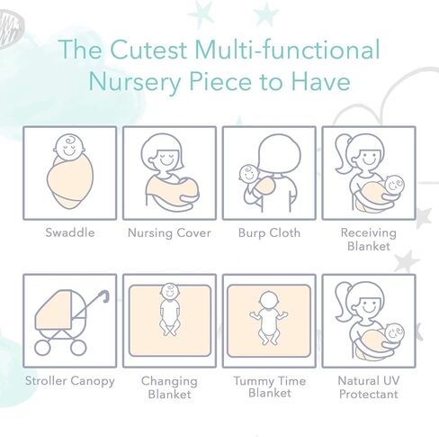 Luxury Rayon from Bamboo Headband & Baby Swaddle for Newborns 0-3 Months, Rose Petal Love Newborn Swaddle Blanket for Baby Girls, Hypoallergenic, Breathable & Buttery Soft in Saudi Arabia