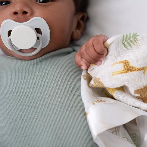 aden + anais Essentials Issie Security Blankets, Super Soft 100% Cotton Muslin, 2 Pack, Blushing Bunnies in Saudi Arabia