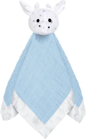 aden + anais Essentials Issie Security Blankets, Super Soft 100% Cotton Muslin, 2 Pack, Blushing Bunnies in Saudi Arabia