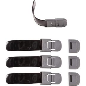 Safety 1st SS Multi-Purpose Appliance Lock, 4PK, Silver in Saudi Arabia
