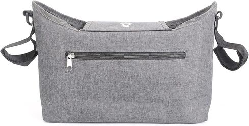 منظم عربة الأطفال من LittleXplorer: علبة الحفاضات - حاملات أكواب إضافية لعربة الأطفال - جيب موزع المناديل المبللة - وسادة تغيير الحفاضات وتخزين الألعاب - يمكن ربطها بعربة مفردة أو مزدوجة أو عربة الركض أو المظلة in Kuwait