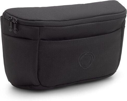 Bugaboo Organizer - Compact Size Multipocket Diaper Bag - Universal Compatible with Any Stroller - Attaches to the Handlebar (Midnight Black) in Saudi Arabia