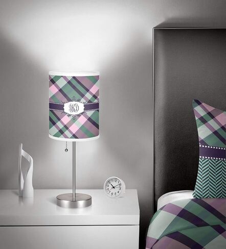 RNK Shops Plaid with Pop Duvet Cover - Twin (Personalized) in Saudi Arabia