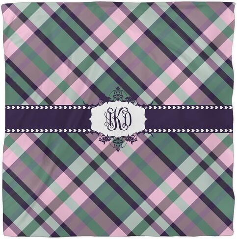 RNK Shops Plaid with Pop Duvet Cover - Twin (Personalized) in Saudi Arabia