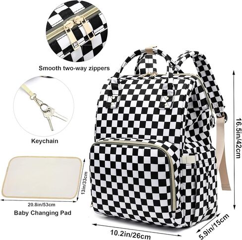 مجموعة حقيبة ظهر للحفاضات من يوسودان للأطفال البنات والأولاد، وحقائب الحفاضات مع أشرطة لعربة الأطفال in Kuwait