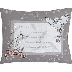 Warner Brothers Harry Potter Magical Moments Grey and White Keepsake Pillow in Kuwait