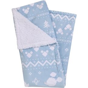 Disney Dumbo White and Grey Super Soft Baby Blanket with Sherpa Back in Saudi Arabia