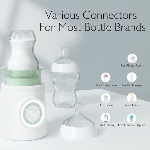 Momcozy Portable Bottle Warmer for Travel, Double Leak-Proof Travel Bottle Warmer with Fast Heating, Safety Material Baby Bottle Warmer for Dr. Brown, Philips Avent, Medala, Tommee Tippee, Comotomo in Saudi Arabia