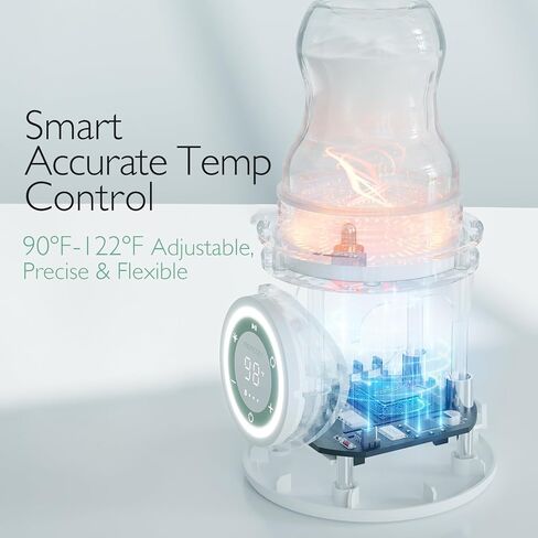 Momcozy Portable Bottle Warmer for Travel, Double Leak-Proof Travel Bottle Warmer with Fast Heating, Safety Material Baby Bottle Warmer for Dr. Brown, Philips Avent, Medala, Tommee Tippee, Comotomo in Saudi Arabia