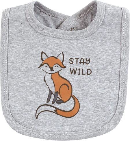Touched by Nature Unisex Baby Organic Cotton Bibs, Taco, One Size in Saudi Arabia