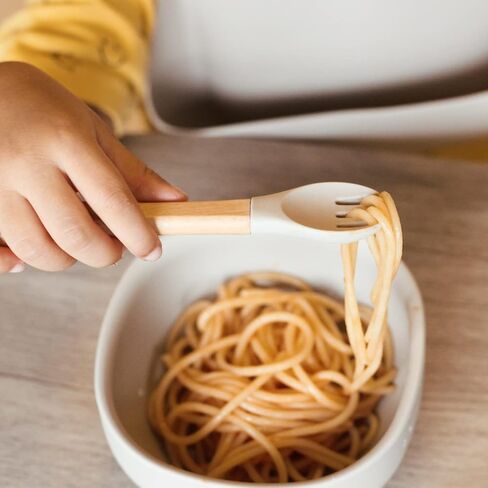 أوعية شفط جينبير للفتيات الصغيرات، ملعقة وشوكة فطام LED للأطفال، مجموعة أطباق وأواني للأطفال الصغار، مجموعة تغذية الأطفال من السيليكون من 6 إلى 12 شهرًا (وردي فاتح) in Kuwait