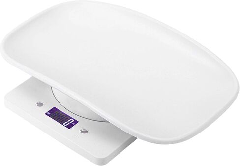 Small Pet Scale, Baby Scale 10kg/1g Digital Small Pet Weight Scale Multi-Function Baby Scale for Dog Cat Hatching and Food Weighing, Measure Tool Electronic Kitchen Scale in Kuwait