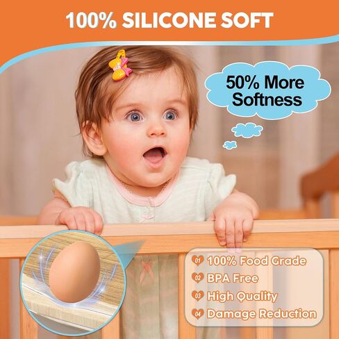 Baby Proofing Edge Protector 100% Silicone Corner Protectors 3.3ft | Soft Edge Protector With Pre-Taped Adhesive, Clear Edge Protector Strip,Child Drawer Furniture Cabinet Bumper in Saudi Arabia