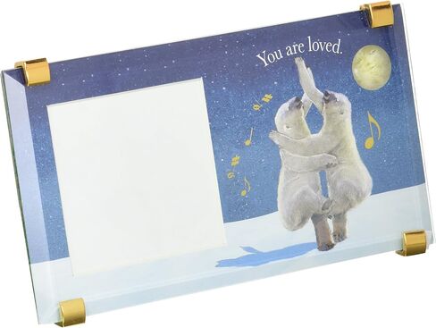 DEMDACO You are Loved 7.5 x 4.25 Enamel with Metal Accents Picture Frame in Saudi Arabia
