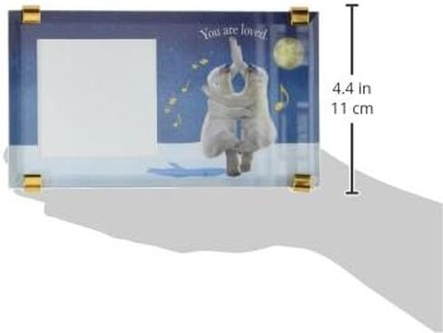 DEMDACO You are Loved 7.5 x 4.25 Enamel with Metal Accents Picture Frame in Saudi Arabia